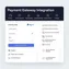 desktop payment screen showing summary section and secure input fields with real-time validation