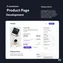 desktop preview of product page showing updated cart counter in website header after adding product