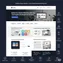 desktop preview of homepage with hero banner, navigation menu, and featured call-to-action