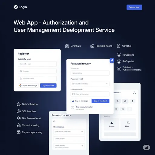 Web App - Custom Development Service for Module 1: Authorization and ...