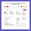 desktop preview showing language and currency switcher in website header with multiple options