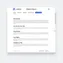 desktop preview of responsive privacy policy template with clean layout and structured legal text