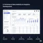 desktop preview of analytics module with category filter and sales data breakdown by product group