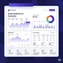 desktop preview of comparative sales graphs highlighting monthly revenue and order trends