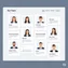 desktop preview of team section with interactive hover effects revealing expert details
