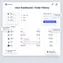 desktop view of user dashboard with profile summary, contact info, and update button