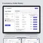 desktop screen with full order history and visual indicators for order status and dates