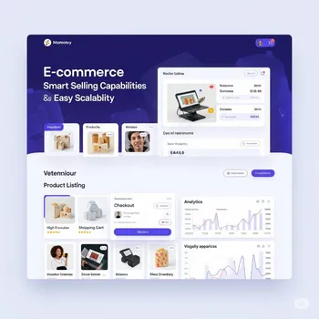 desktop preview of an e-commerce website showing product catalog with add-to-cart button and price filter