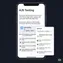 mobile view demonstrating real-time A/B variant switching based on user session