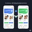 mobile preview showing notification of successful user interaction tracked during A/B testing