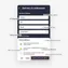 mobile UI showing animated success notification after saving new shipping address