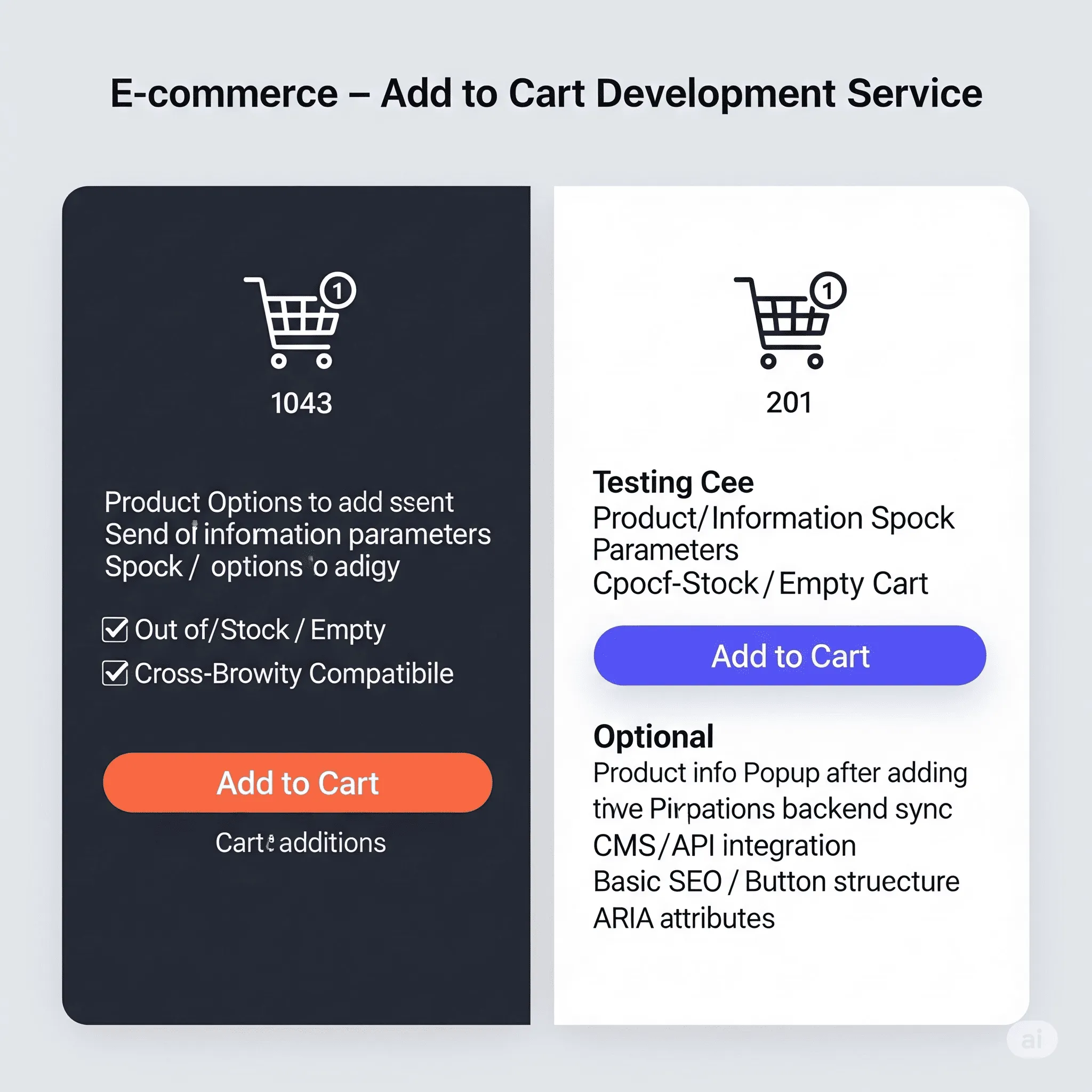 mobile-friendly Add to Cart UI displaying confirmation animation and quick cart update