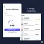 mobile preview of user feedback card showing name, date, star rating, and review text with smooth UI transition
