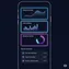 mobile preview of admin panel with real-time notification center for site activity