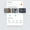 mobile view of AI search module with adaptive design and instant suggestion feedback
