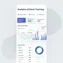 mobile preview of event tracking with instant notification of successful interaction logging