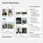 mobile version of blog post grid displaying articles with image thumbnails and optimized spacing
