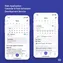 mobile interface with quick task addition button and real-time UI feedback