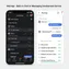 mobile preview of chat module with alert for new message received while app is in background
