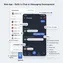 mobile view of chat interface optimized for small screens with message bubbles and input controls