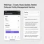 mobile screen showing inline editing with real-time validation and user feedback