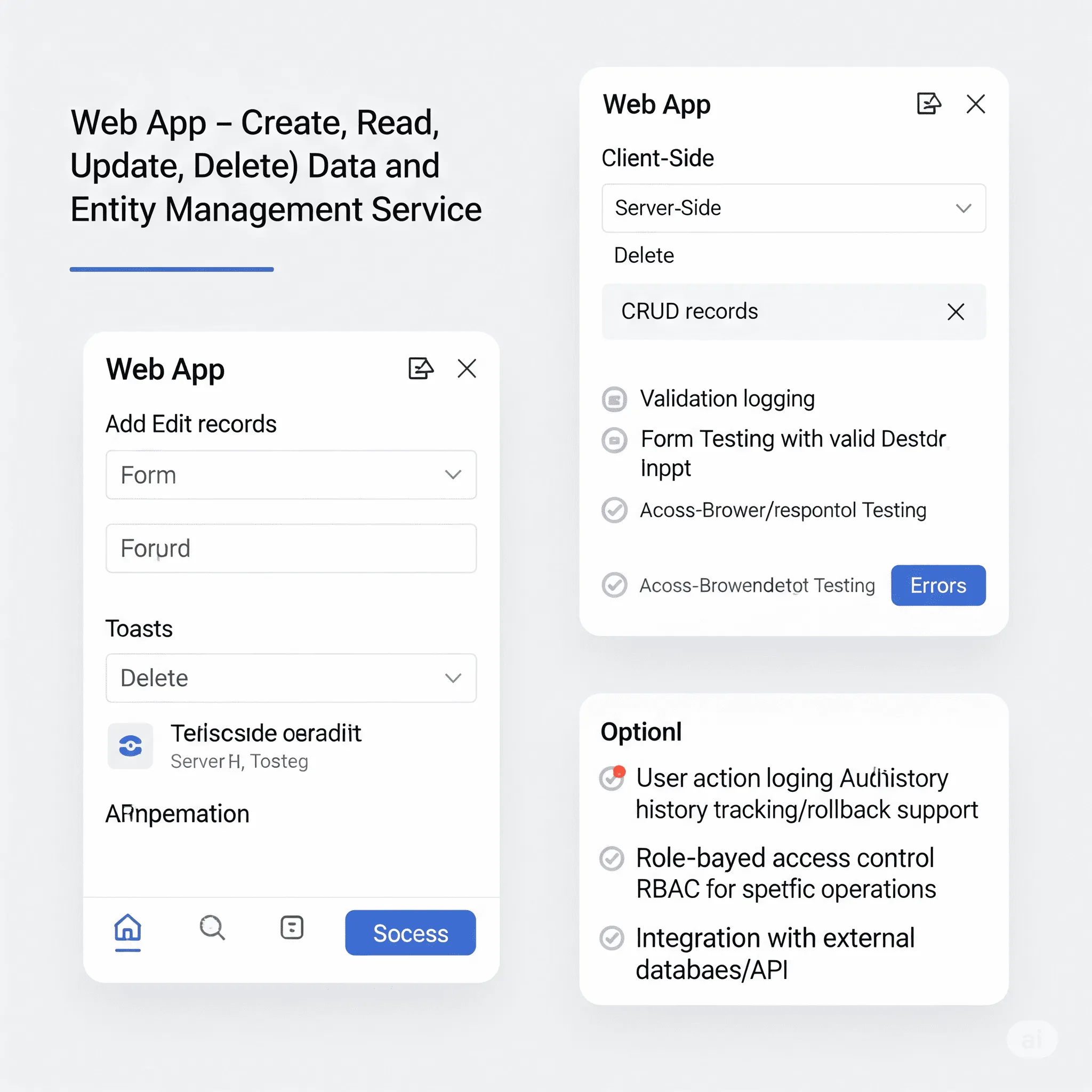 mobile view of add new item form with simplified layout and responsive fields