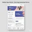mobile view of homepage with touch-friendly category blocks and animated special offers section