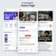 mobile preview featuring customer testimonials, SEO-optimized layout, and contact info in footer