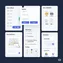 mobile preview of animated progress tracker during data import with real-time status feedback