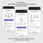 mobile interface of policy page with collapsible sections for improved readability on smaller screens