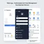 mobile preview of adaptive login form with smooth input fields and button feedback