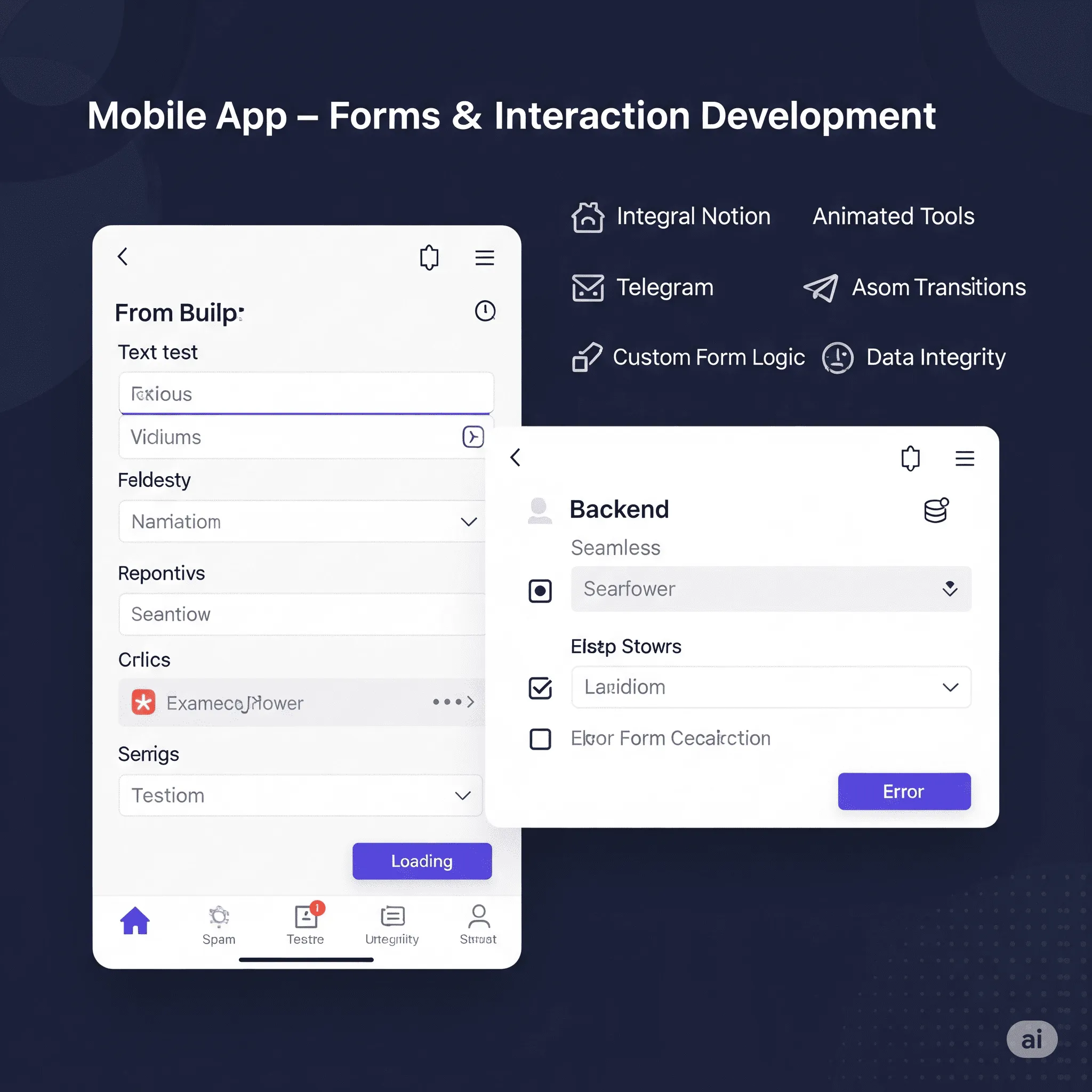 secure login screen featuring 2FA input field as part of a multi-step authentication flow