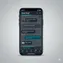 mobile chat interface demonstrating offline mode with queued messages awaiting reconnection