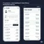 mobile screen showing order detail popup with product breakdown and delivery tracking