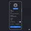 mobile interface showing password reset and security preferences in settings