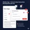 visual of a password reset form with confirmation message and email recovery field