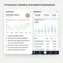 mobile preview of sales dashboard with toggleable filter panel for date range and product categories