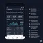 mobile-optimized sales analytics dashboard displaying charts and key sales metrics for on-the-go monitoring