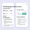 mobile preview of saved user preferences for selected language and currency across sessions