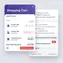 mobile preview of shopping cart with prominent checkout call-to-action and responsive design