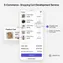 mobile screen displaying animated success message after adding product to the cart