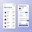 mobile view of shopping cart showing responsive quantity adjustment and real-time total updates