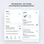 mobile interface with responsive toggles and dropdowns for personalized user settings